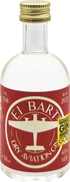 El Bart Dry Aviation Gin, Deutschland, 43,5 % Vol., 0,05 l - Bild 1