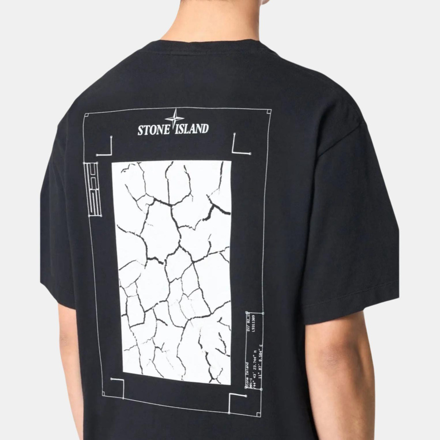 Stone Island T-Shirt, Baumwolle, Kurzarm, Herren - Bild 3