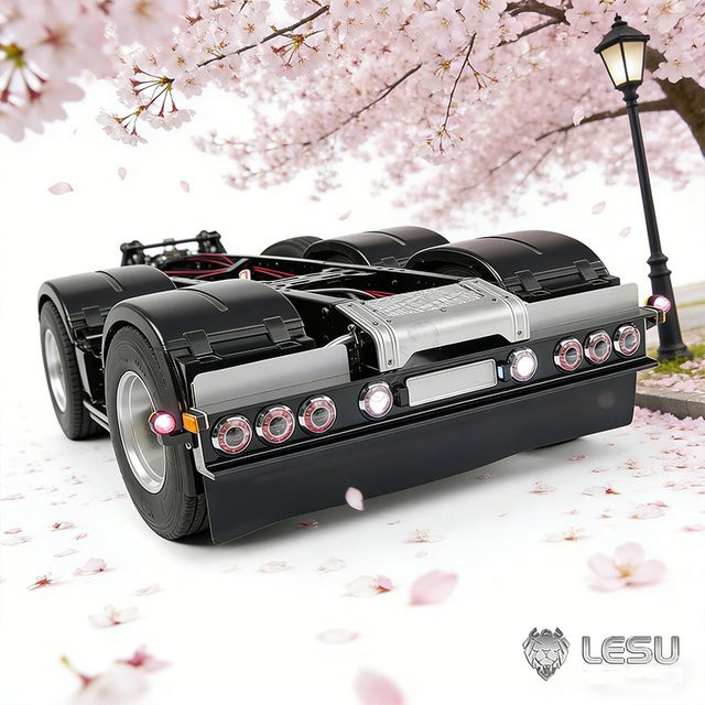 SCALECLUB RC Truck 770S Rücklicht- und Querträger-Set, Zubehör, 1:14 - Bild 1