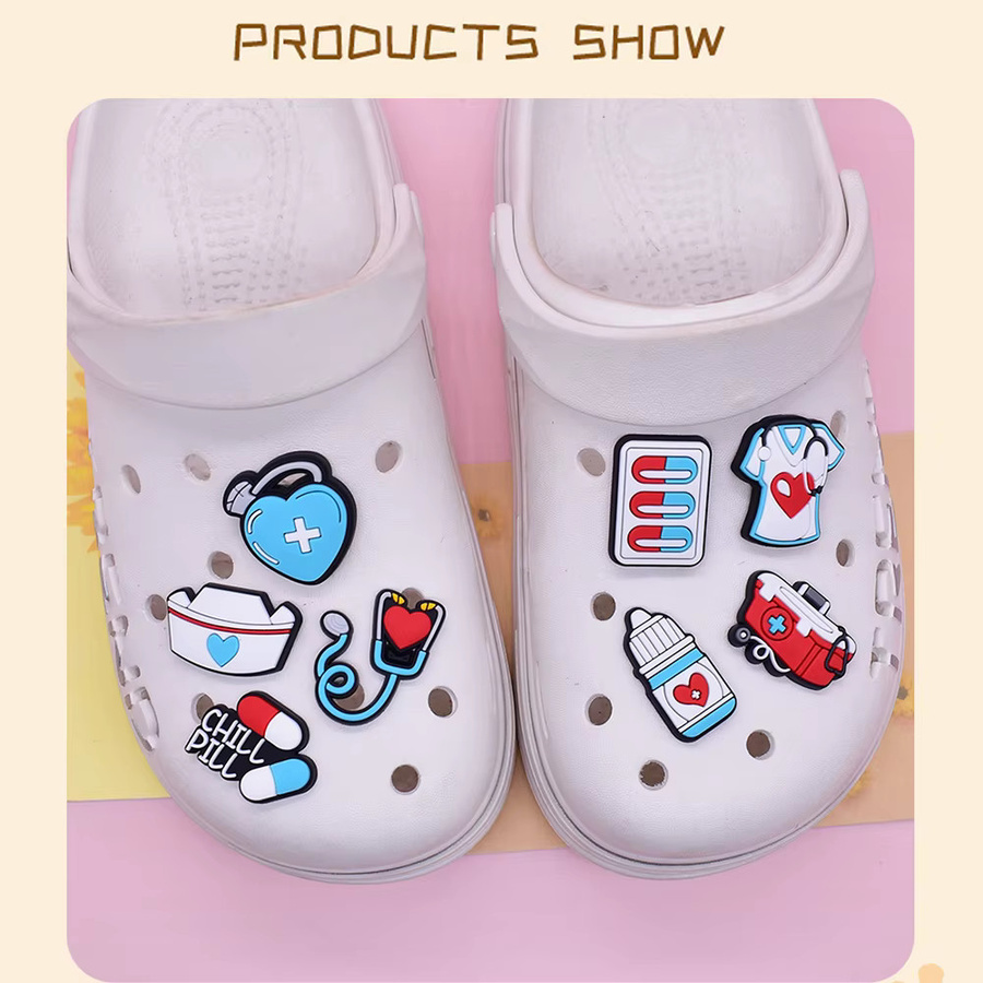 Lanxi League Schuh-Charms, Medizinische Pflegeserie, PVC, Kinder - Bild 2