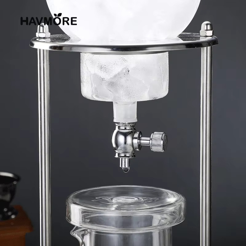 HAVMORE Cold Brew Kaffee Maker aus Glas, 600 ml, transparent - Bild 3