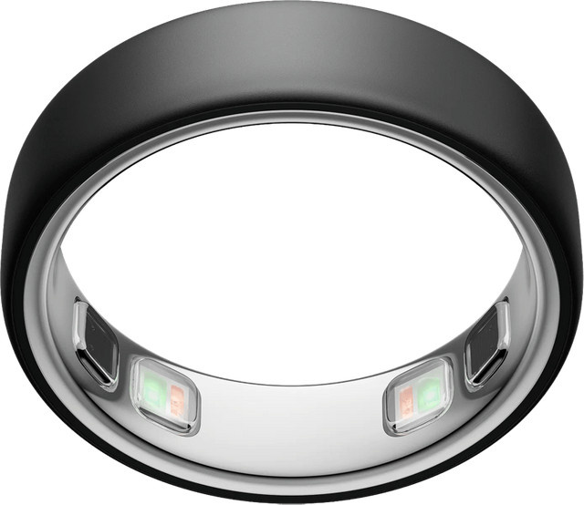 Oura Ring 5 Smart Ring in Stealth Black mit Schlaf-Tracking und Herzfrequenzmessung für Unisex, Größe 11 - Bild 1