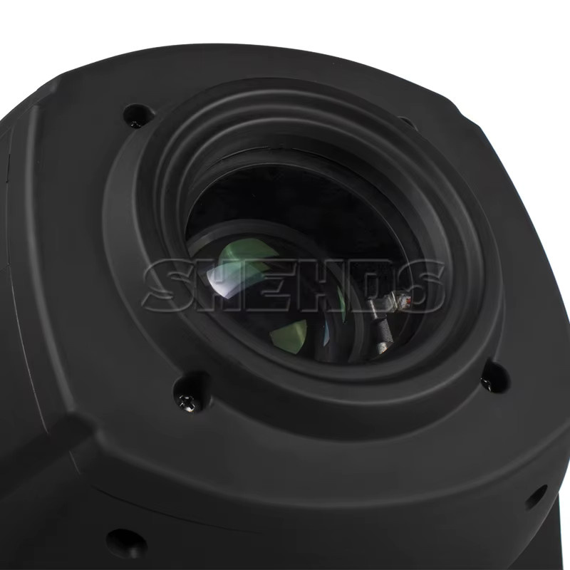 SHEHDS LED Moving Head Rotierender GOBO-Spot 230W mit Zoom und DMX512 in Schwarz - Bild 2