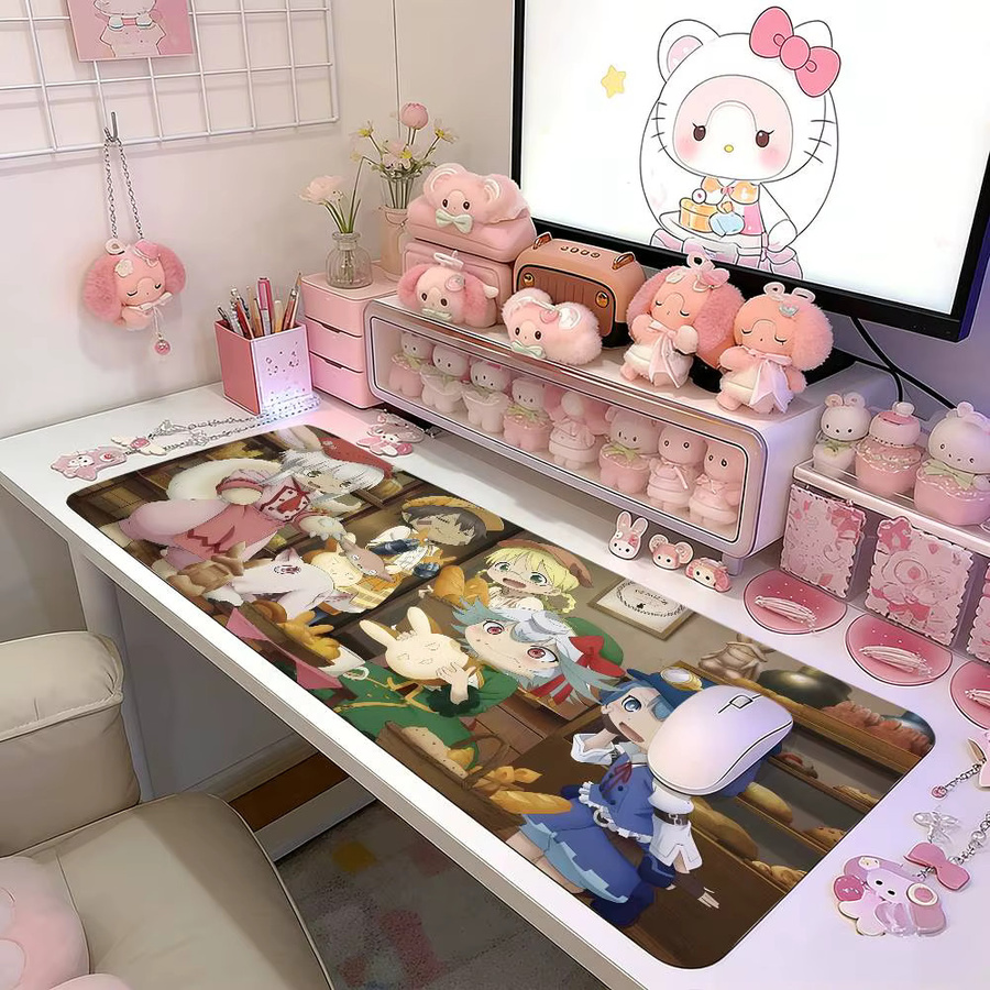Moetch Gaming-Mauspad Made In Abyss Sakura Design, Mehrfarbig - Bild 2