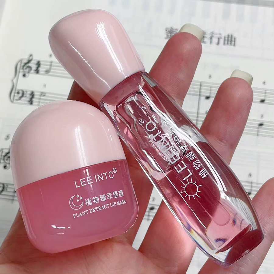 Leeinto Lippenpflege-Set mit Pflanzenextrakt, Unisex - Bild 2