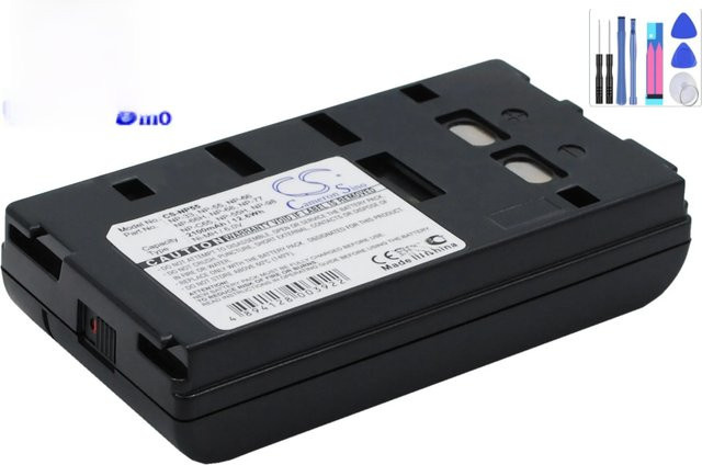 Sony Kamerakamera Akku in Schwarz für NP-33, NP-55, NP-66, NP-66H, NP-68, NP-77, NP-98, ONeil 550041-100, DR10 und Panasonic PV-BP15 - Bild 1