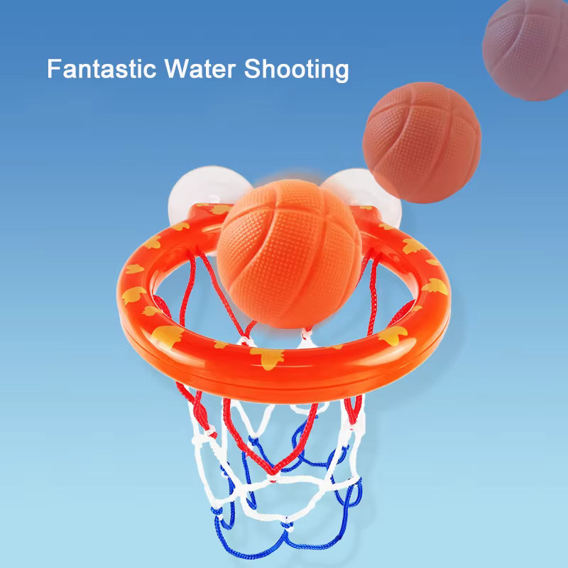 Lee's Sharing Baby Badespielzeug Mini Schießkorb Rahmen, Wasserspiel Spielzeugset, Bunt / Mehrfarbig - Bild 2
