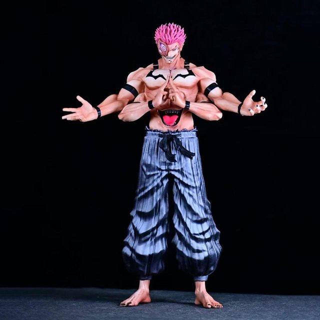 Fashnics Jujutsu Kaisen Ryomen Sukuna Actionfigur, grau, ab 14 Jahren - Bild 1