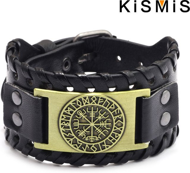 Stonego Armband, Edelstahl, Vintage Viking Totem, Unisex - Bild 1