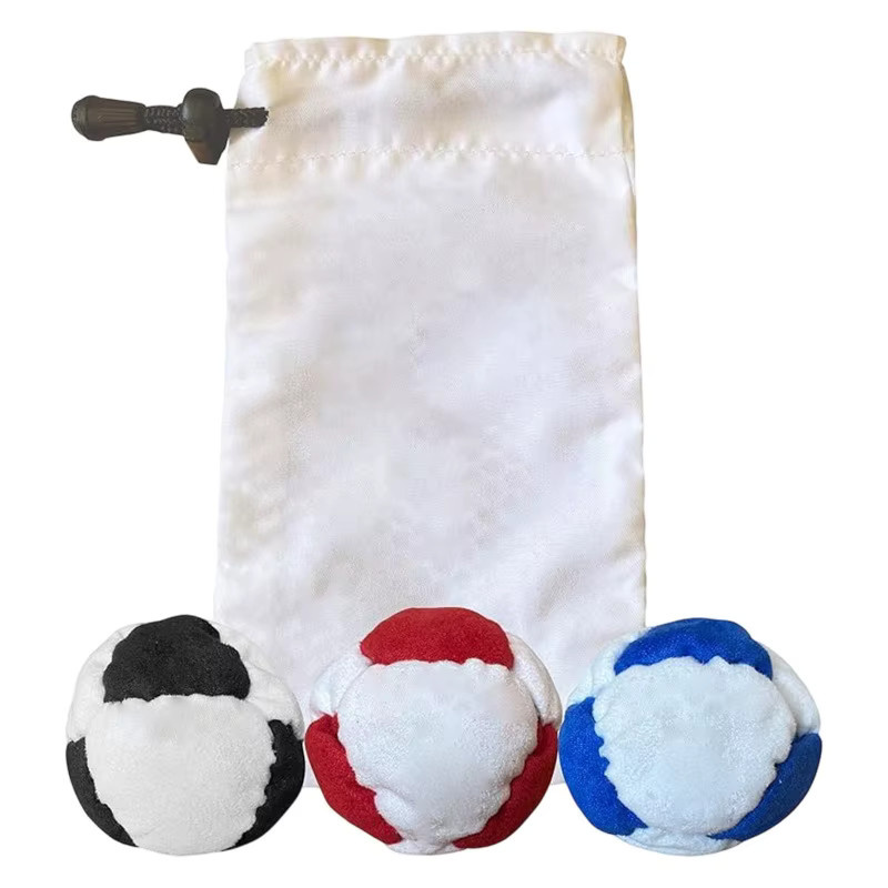 PKFC Footbag Hacky Sack, 3er-Set, mit Tragetasche - Bild 1