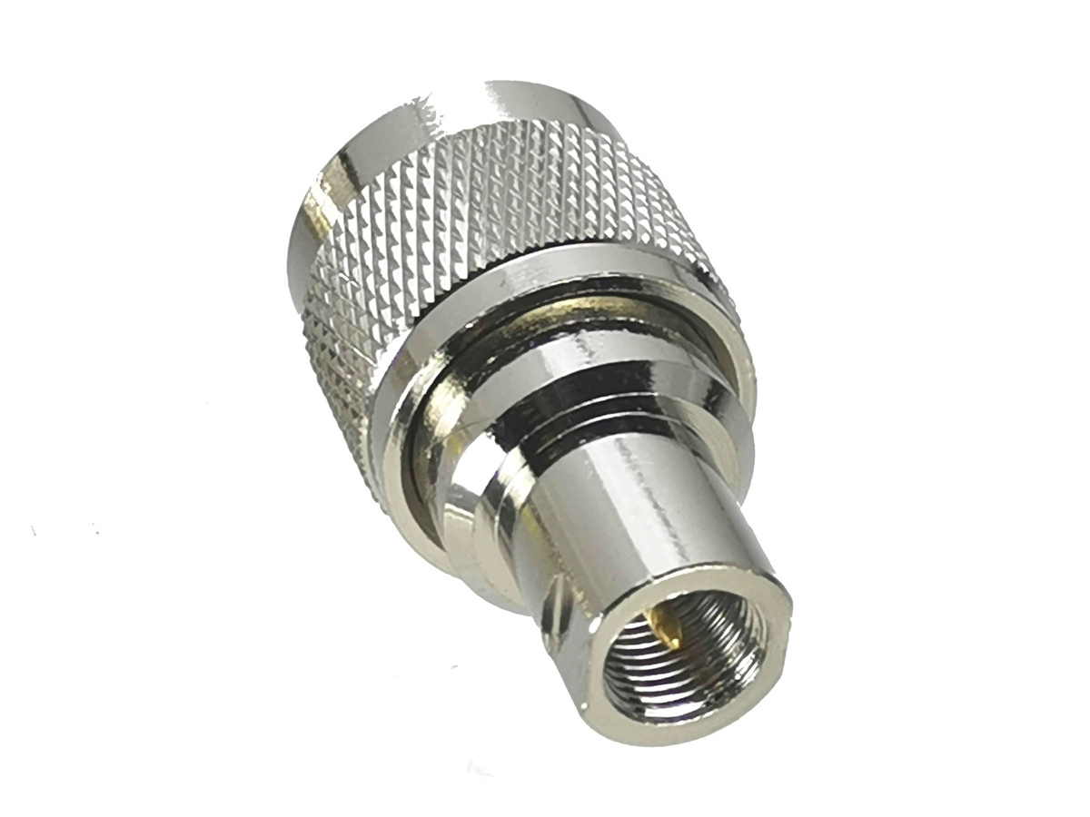 uhf pl259 auf fme HF-Adapter Anschluss für WLAN-Radio-GPS-Antennen in Silber - Bild 2