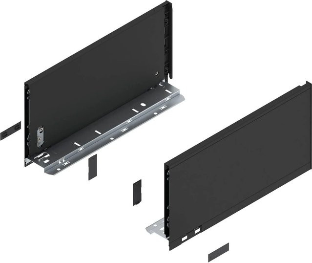 Blum Zarge Legrabox Pure Höhe C Nennlänge 350 mm Carbonschwarz Matt - Bild 1