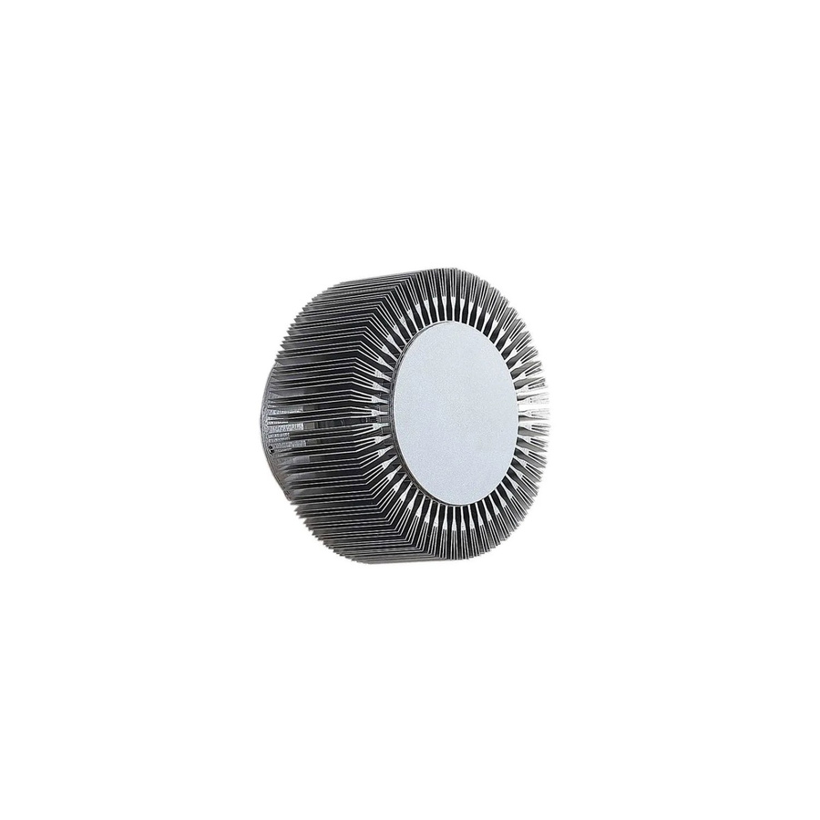 Lucande LED Wandleuchte Keany Außen und Bad, Modernes Design aus Aluminium in Alu-Grau, IP54 Spritzwassergeschützt - Bild 2