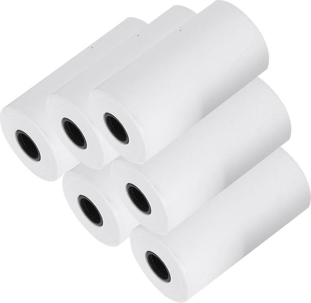 6 Rollen GoolRC Thermopapier für Kassenbons in Weiß, Format 57 x 30 mm - Bild 1