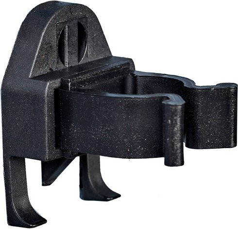 Küpper Systemhalter-Set aus Kunststoff in Schwarz, 23 mm - Bild 2
