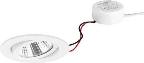 Brumberg LED Einbau- und Aufbaustrahler Weiß, 6 W, dimmbar, Warmweiß - Bild 1