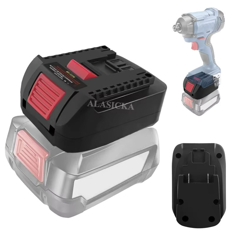 Bosch Batterie Adapter Konverter für 18V PBA auf 18V GBA Akkus in Schwarz - Bild 6