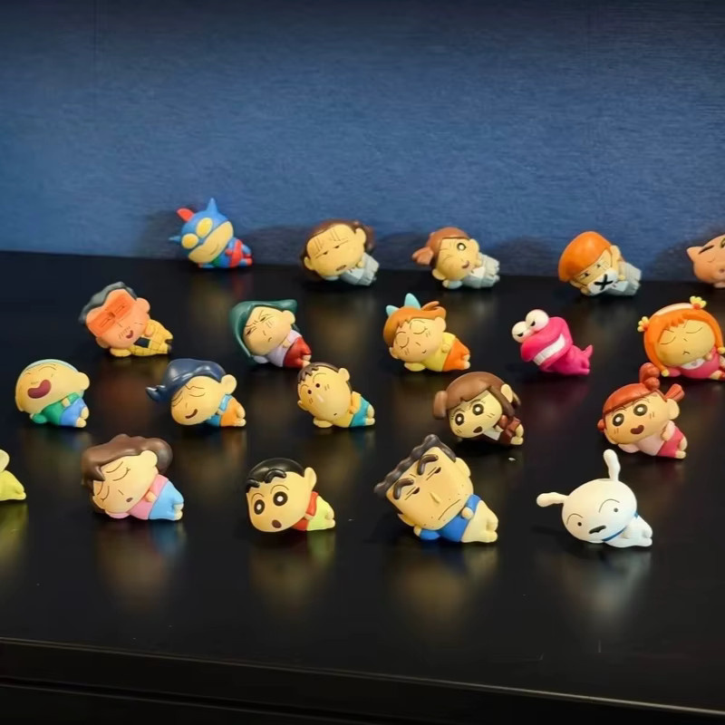 52TOYS Crayon Shin Chan Crayon Minime Lazy Chill, Mini Puppe, Einzelfigur - Bild 2