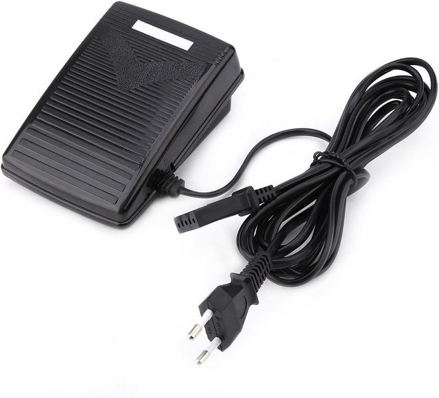 Singer Nähmaschinenfußpedal Geschwindigkeitsregler in Grau mit EU-Stecker - Bild 1