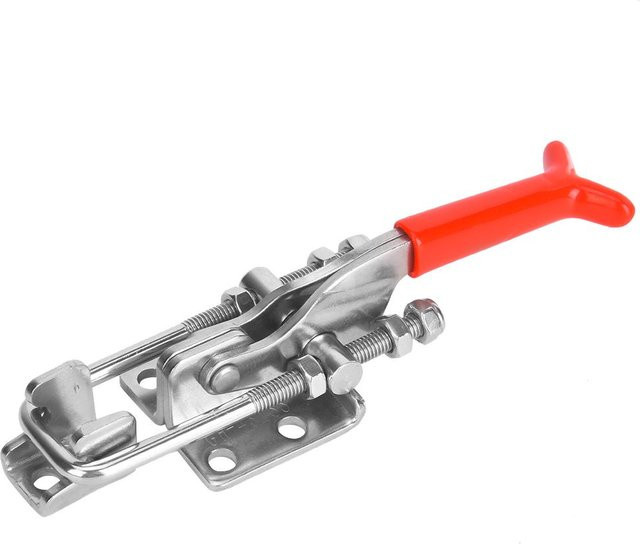 Schnellspanner aus Edelstahl 304 in Grau und Silber mit 320 kg Klemmkraft - Bild 1