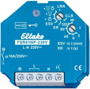 Eltako Funkaktor Stromstoß Schaltrelais FSR61NP-230V in Blau - Bild 1