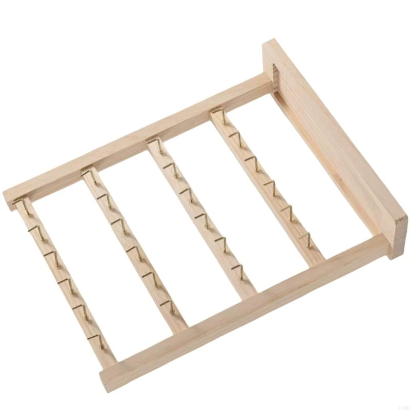 JAVRICK Schlüsselhalter aus Holz in Beige - Bild 1