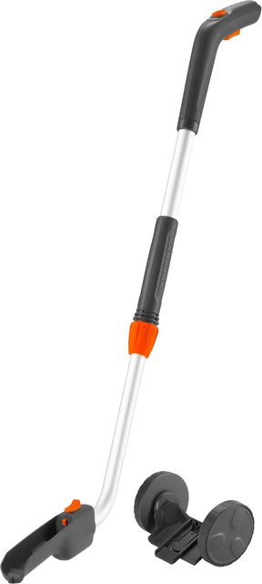 Gardena Teleskopstiel mit Rädern, orange/silberfarben/grau, 09859-20 - Bild 1