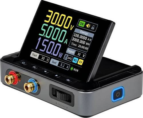 Joy-it Labornetzgerät PSM01150W in Grau, einstellbar 0 - 30V, 0 - 5A, 150W mit USB-C und 5,5mm DC-Stecker - Bild 1