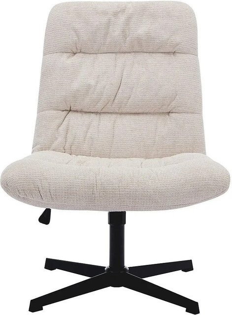 Vente-unique Sessel Selendo mit gerader Rückenlehne in Beige - Bild 1