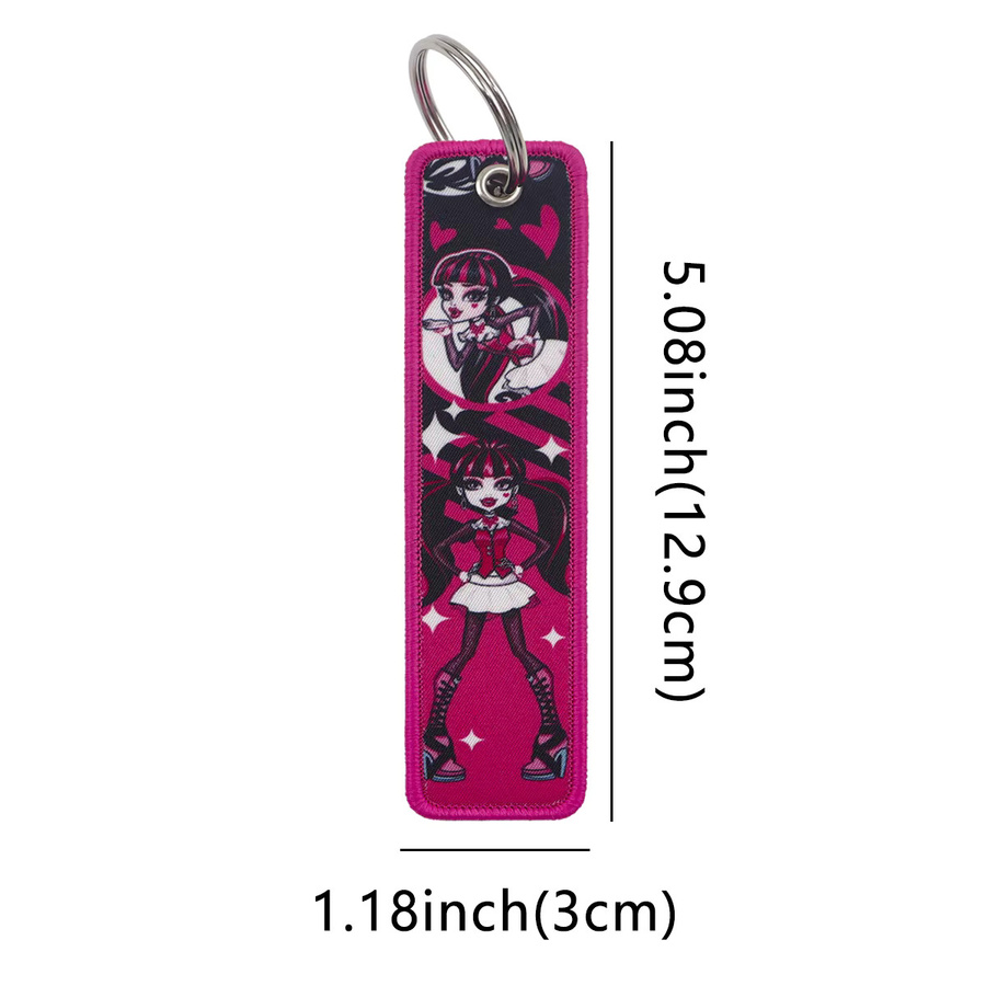koolbey Schlüsselanhänger, animierte Figur, Bunt, Unisex - Bild 3