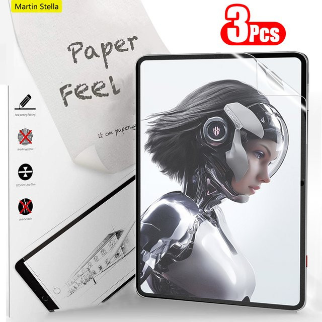 3er-Pack Redmagic Astra Nova Displayschutzfolie mit Papiergefühl, transparentes Zubehör ohne Glas - Bild 1