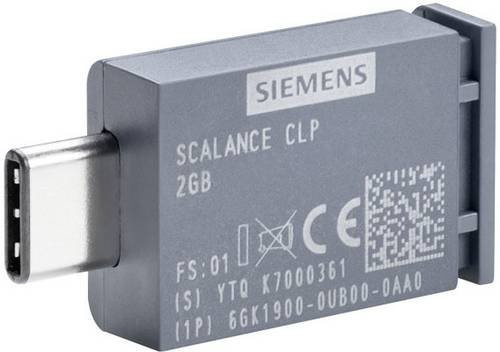 Siemens SPS-Speichermodul 6GK1900-0UQ00-0AA0 in Grau - Bild 1