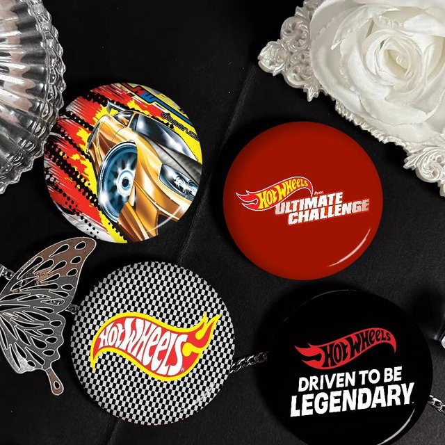 Hot Wheels Anstecker, Metall, Kinder - Bild 1