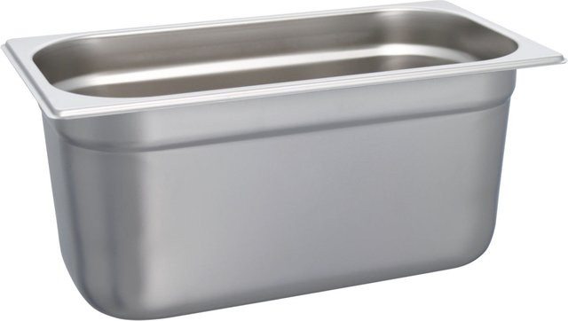 Schneider GN 1/3 Gastronormbehälter aus Edelstahl in Silber, Volumen: 5,5 l, Höhe: 15 cm - Bild 1