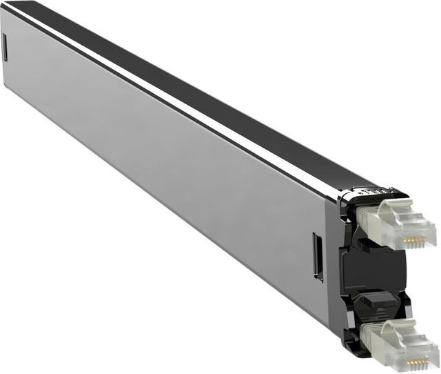 PATCHBOX Netzwerkkabel Cat6a U/FTP in Grau, Länge: 1,8 m - Bild 1