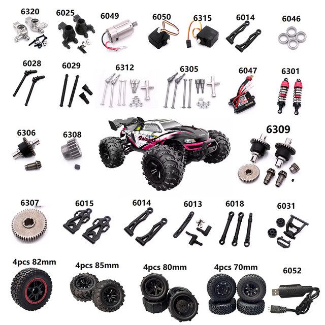 QYWWRC High Speed RC Auto Zubehör, Getriebe, Antriebswelle, Differential - Bild 1