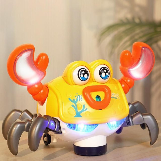 Linyi toy car Tanzender Entkommender Krabbe, Spielzeug, mit Licht und Musik, ab 14 Jahre - Bild 1