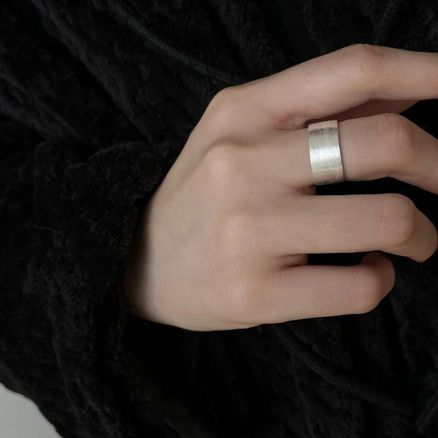 Ring 925 Silber, Geometrie, Rund, Offen, Damen - Bild 1