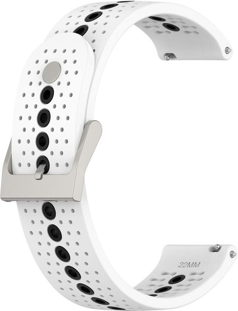 MY-CASE Uhrenarmband Silikon, Weiß, Unisex - Bild 1