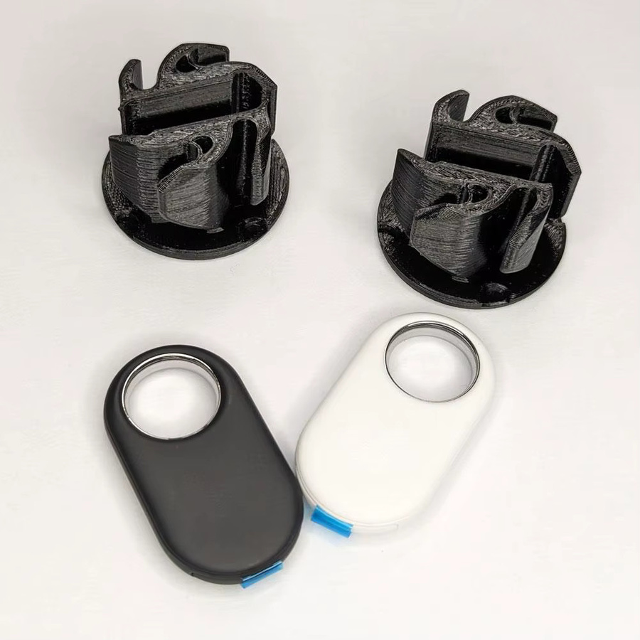 Samsung SmartTag2 Fahrrad Gabel Rohr Montage Halterung in Schwarz für Radfahren Zubehör - Bild 2