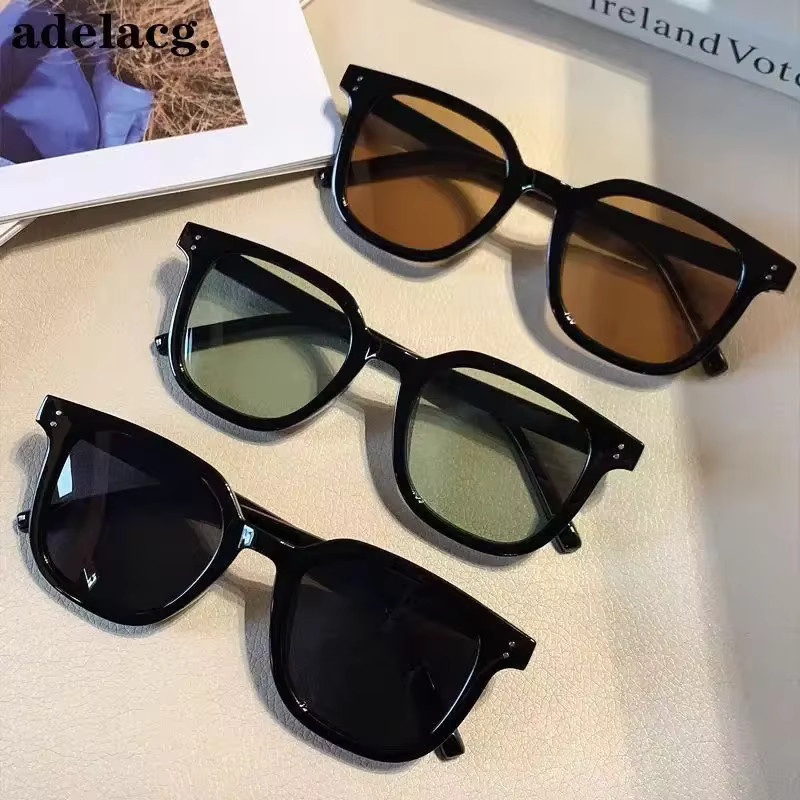 Rexxar Sonnenbrille, Eckig, Vollrand, Schwarz, Pink, Damen, Kunststoff - Bild 3