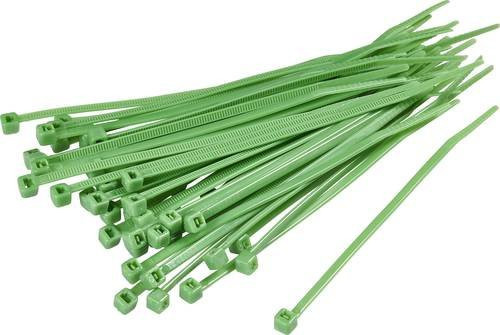 TRU Components Kabelbinder Grün 203mm x 2.50mm 100 Stück - Bild 1