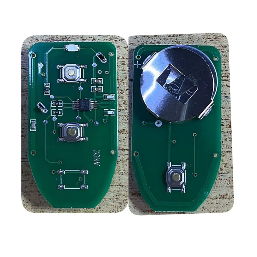 KEYECU Fernschlüsselanhänger für Hyundai Tucson 2004-2009, 2 Tasten, 433 MHz, Schwarz, 95430-2E100 - Bild 2