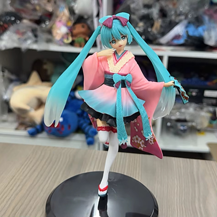 Bandai Hatsune Miku Noodle Stopper Blumenfee Anemonen-Figur, 20cm - Bild 3