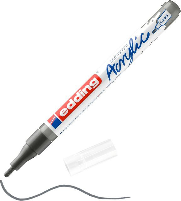 edding Acrylmarker 5300 Fein in Anthrazit - Bild 1