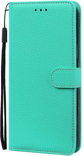 Leder Flip Brieftasche Hülle für Samsung Galaxy A32 4G (A325F) und Galaxy A32 5G (A326B) in Himmelblau - Bild 1