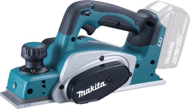 Makita Akku-Hobel DKP180Z Solo in Petrol/Schwarz mit 82 mm Hobelbreite und 18 V - Bild 1