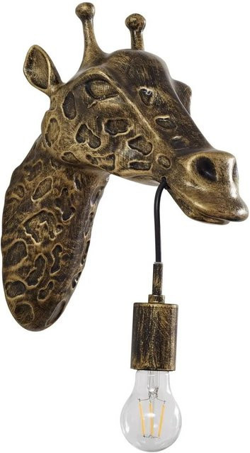 Lindby Wandleuchte Nirvathia Modern Gold Messing 1-flammig E27 aus Metall - Bild 1