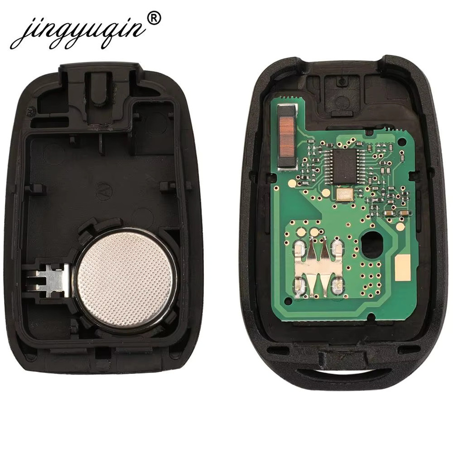 Fernbedienung Autoschlüssel 433 MHz PCF7961M 4A in Schwarz für Renault Sandero Dacia Logan Lodgy Dokker Duster Trafic Clio4 Master3 und Vauxhall Vivaro - Bild 4
