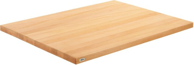 VEGA Indoor-Tischplatte Kentucky rechteckig aus Buche in Natur, B/T/H: 80 x 60 x 3 cm - Bild 1